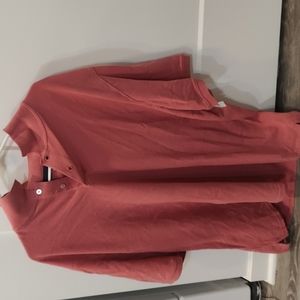 Pink polo shirt